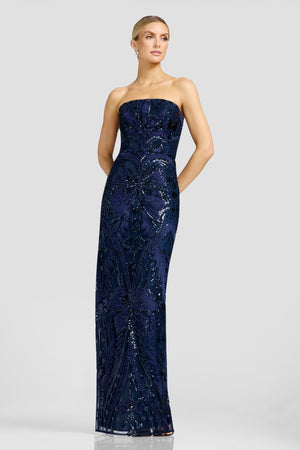 Tanya Dress / MIDNIGHT BLUE B