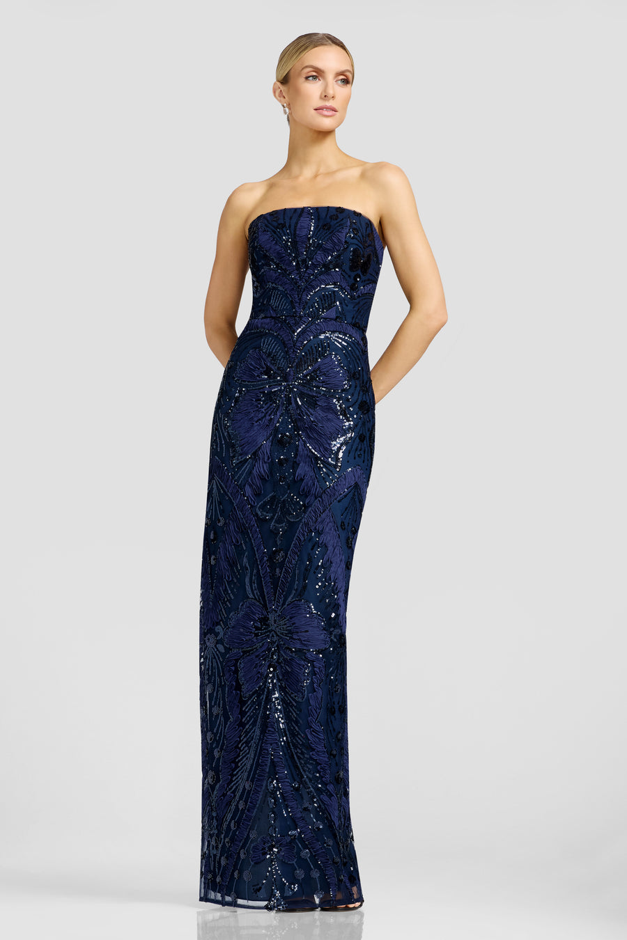 Tanya Dress / MIDNIGHT BLUE B