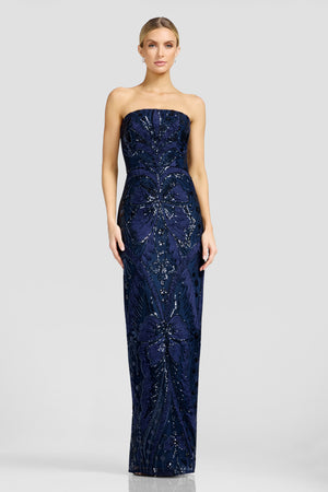 Tanya Dress / MIDNIGHT BLUE B