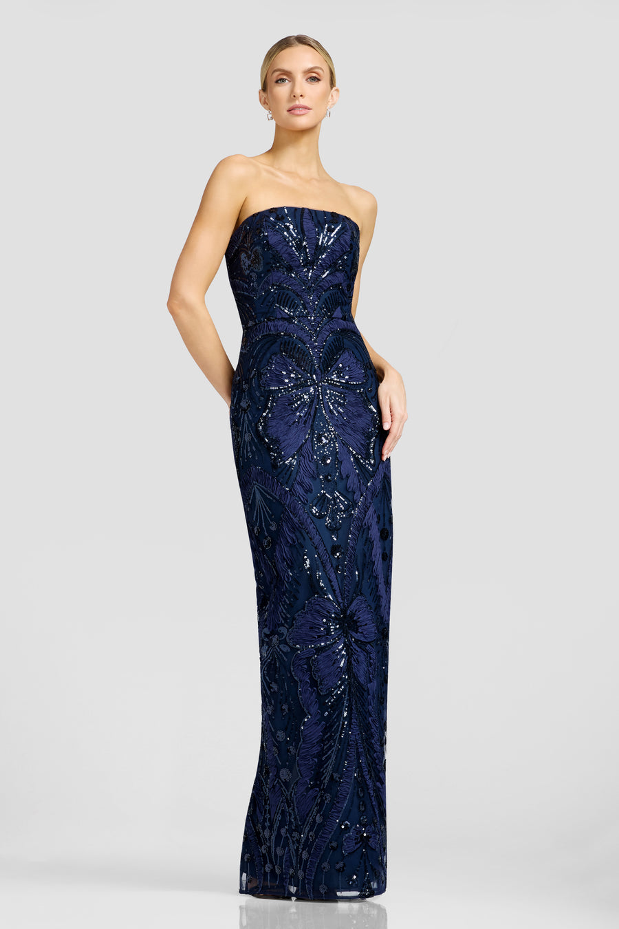 Tanya Dress / MIDNIGHT BLUE B