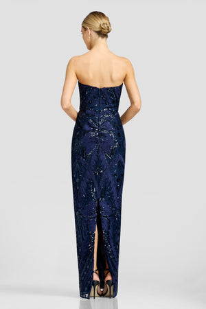 Tanya Dress / MIDNIGHT BLUE B