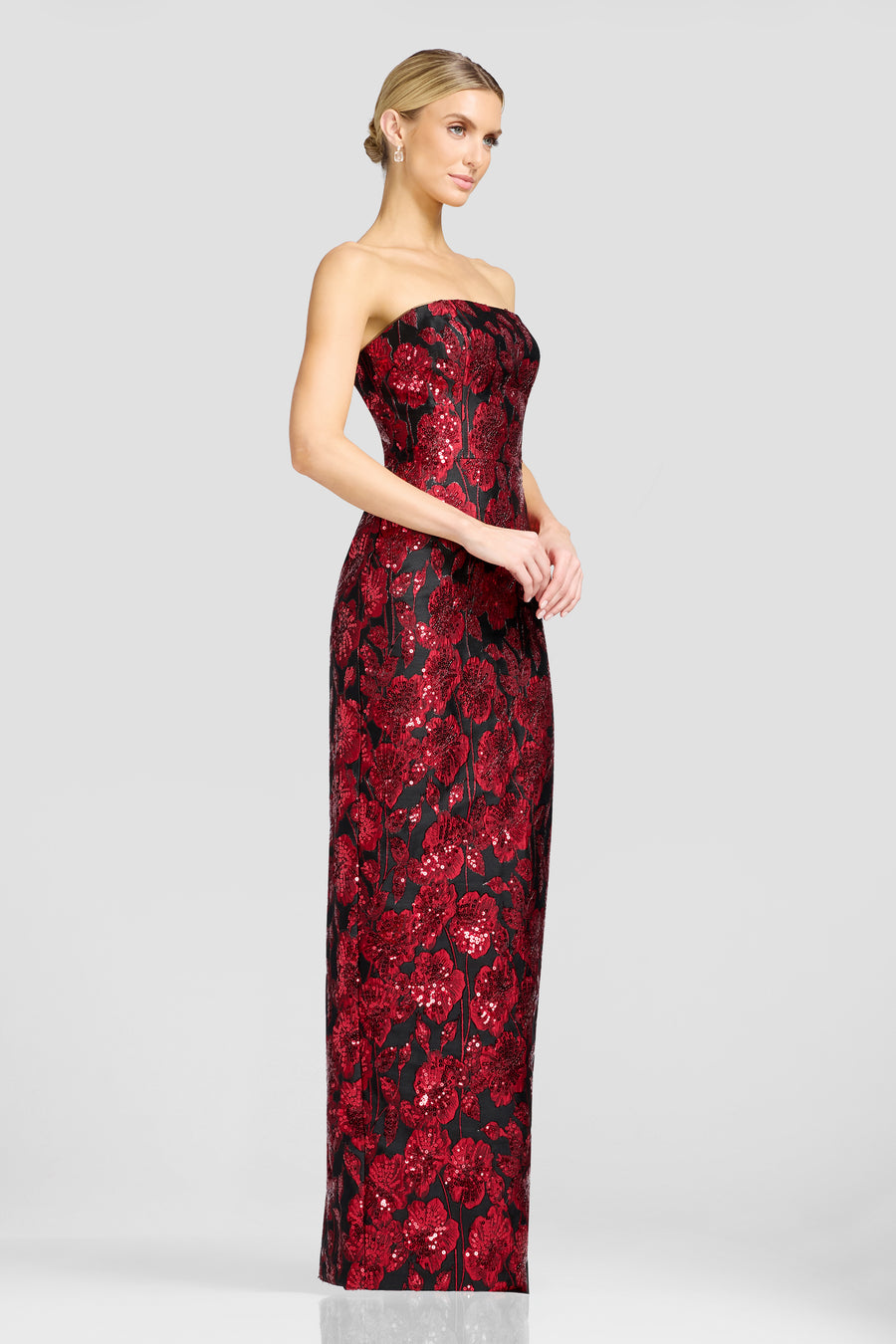 Tanya Dress / BLACK-ROUGE