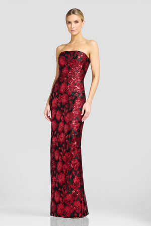 Tanya Dress / BLACK-ROUGE