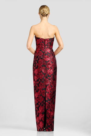 Tanya Dress / BLACK-ROUGE