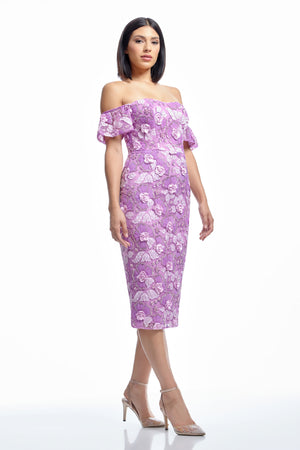 Tara Dress / Lavender Multi