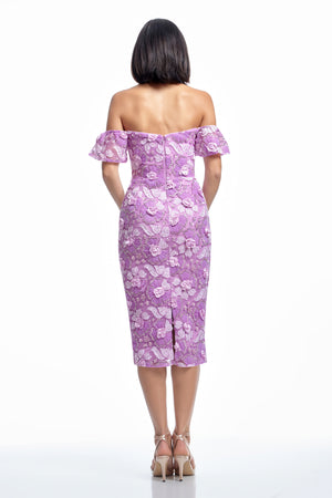 Tara Dress / Lavender Multi