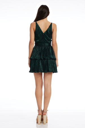 Tasha Dress / DEEP EMERALD