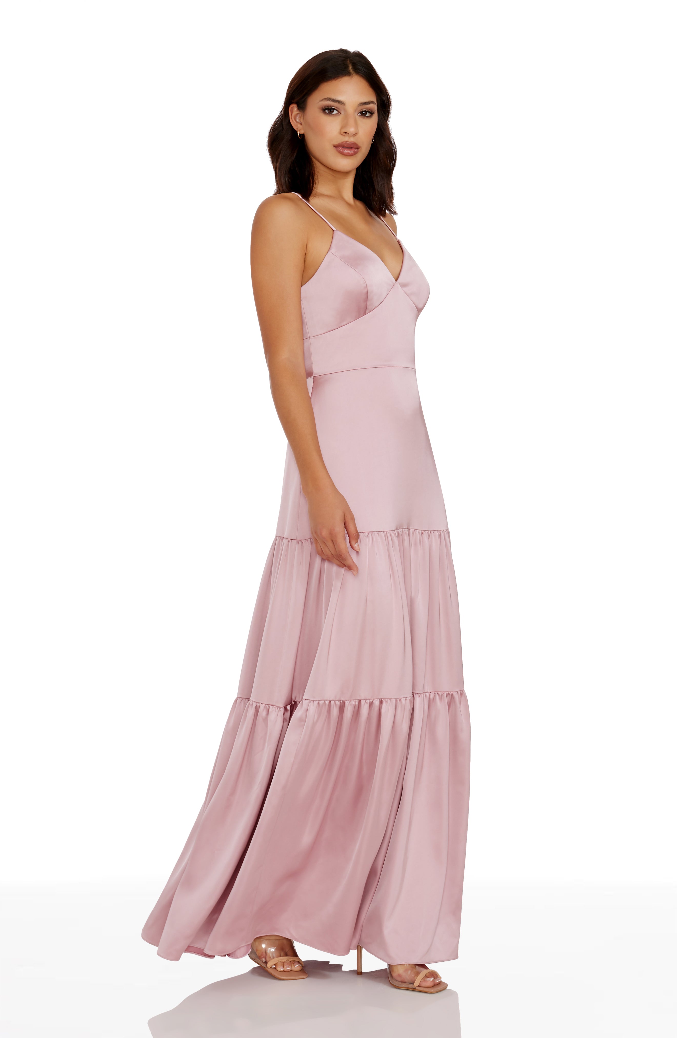 Valletta Long Dress - vintage rose Mサイズ Valleta Long dress/vintage rose-M