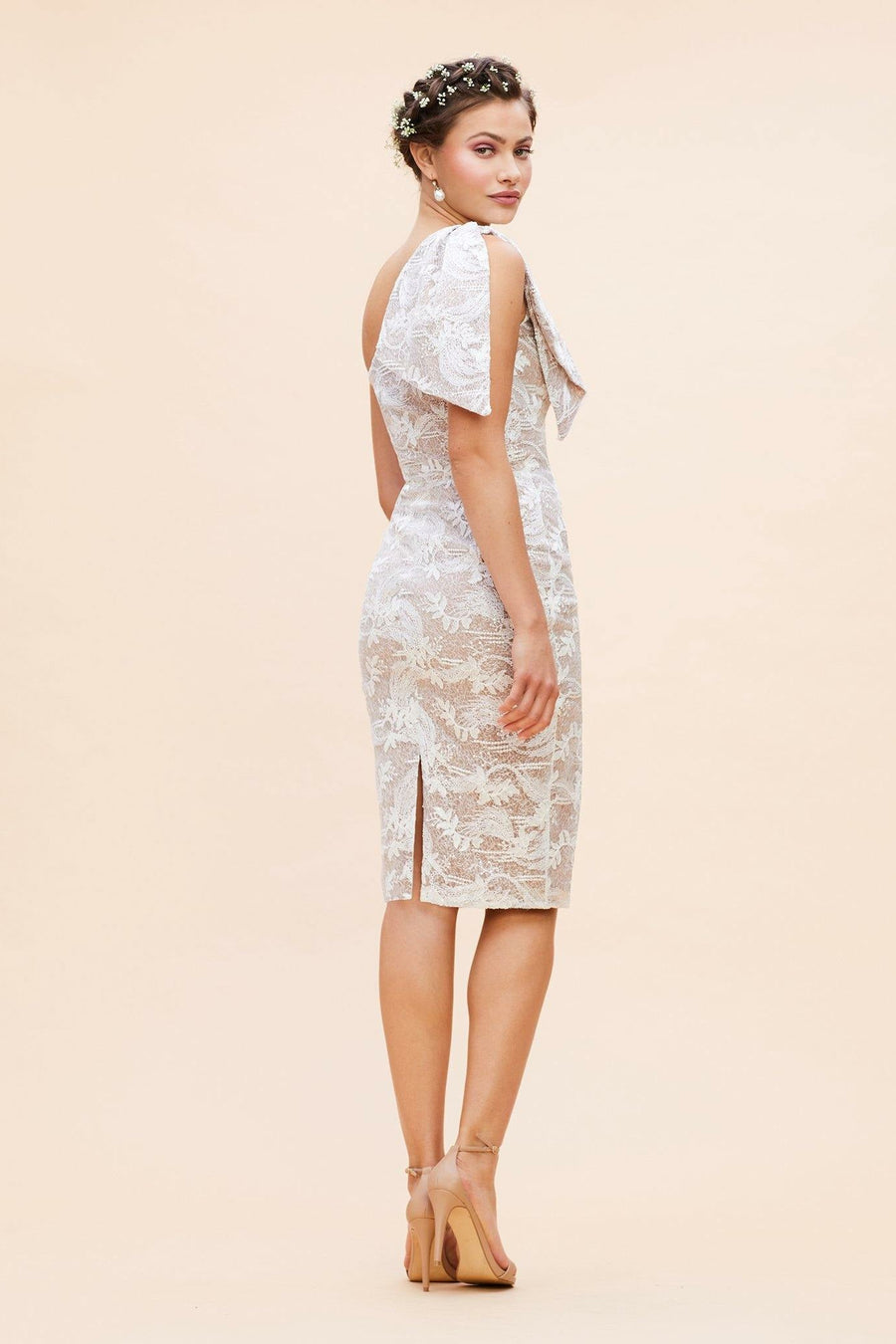 Thalia Dress / WHITE