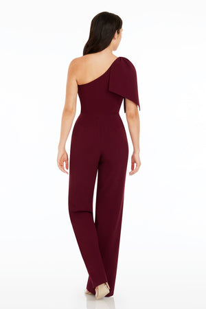 Tiffany Jumpsuit / BURGUNDY