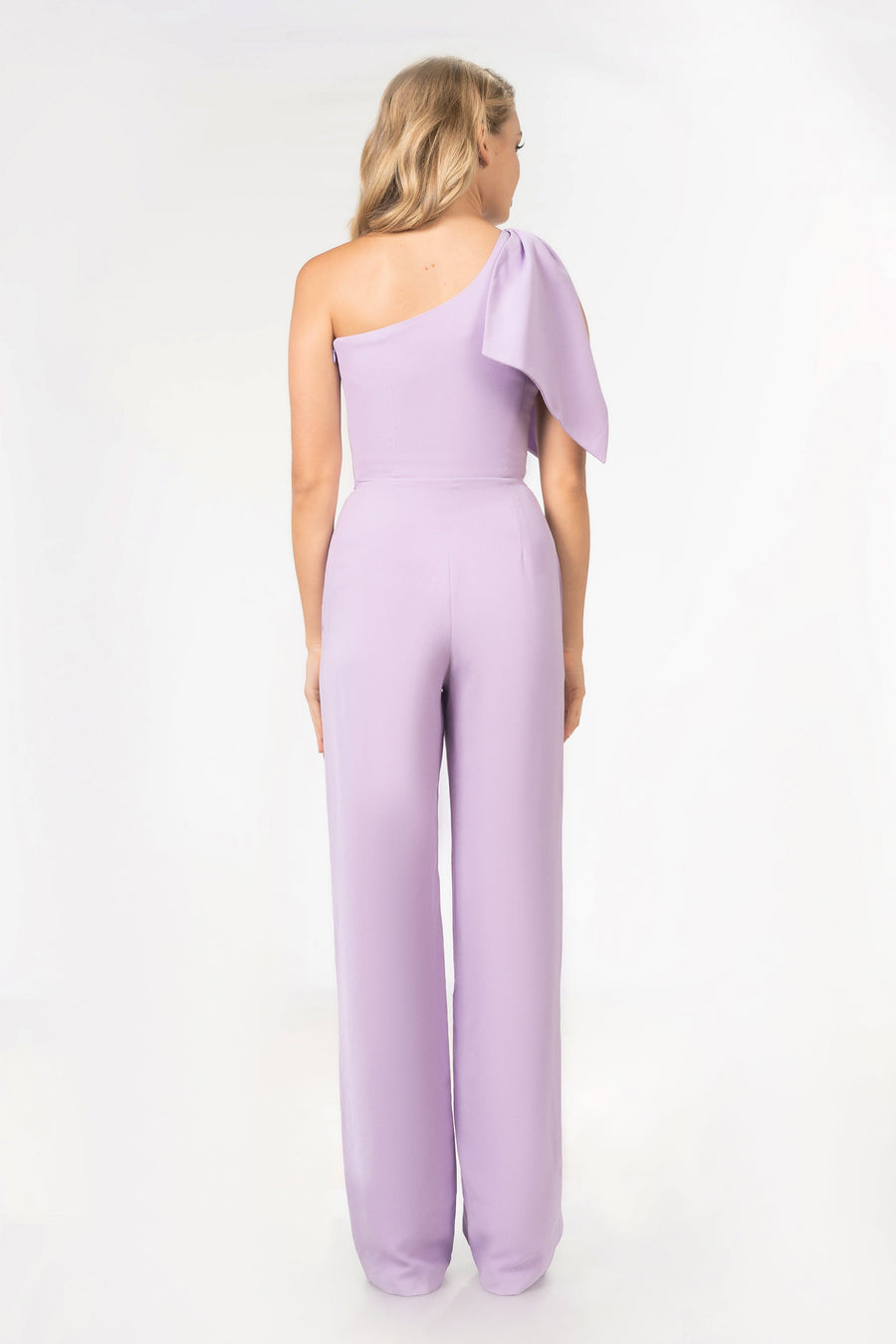 Ralph Lauren Jersey One-Shoulder Jumpsuit | Bloomingdale's