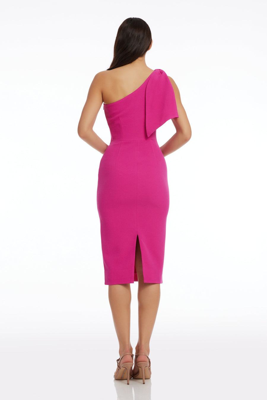 Tiffany Dress / BRIGHT FUCHSIA