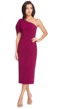 Tiffany Dress / DARK MAGENTA