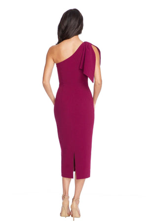 Tiffany Dress / DARK MAGENTA