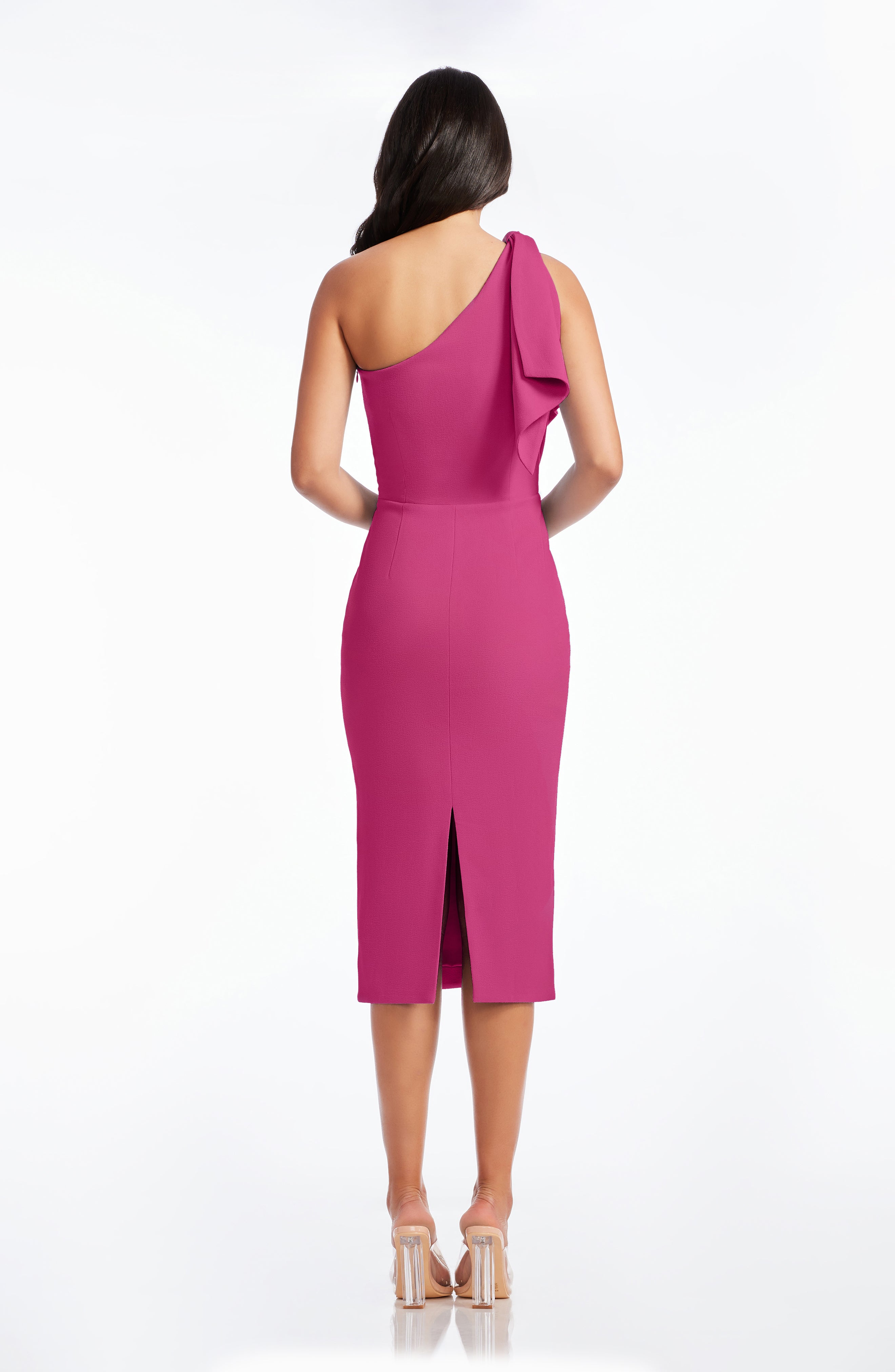 strapless open back dress Tiffany Dress – Dress the Population