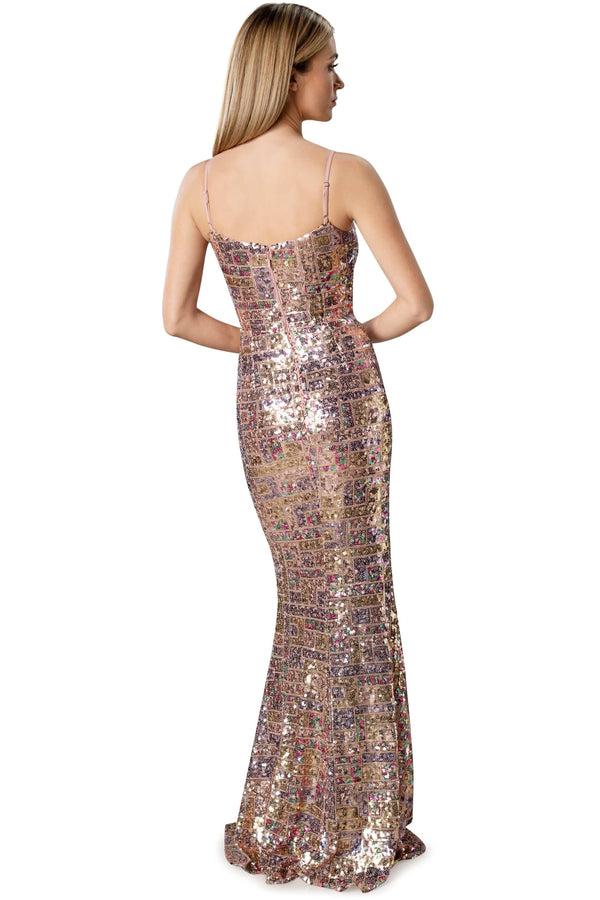 Tori Gown / GOLD MULTI