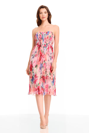 Tovah Dress / PINK ROSE MULTI