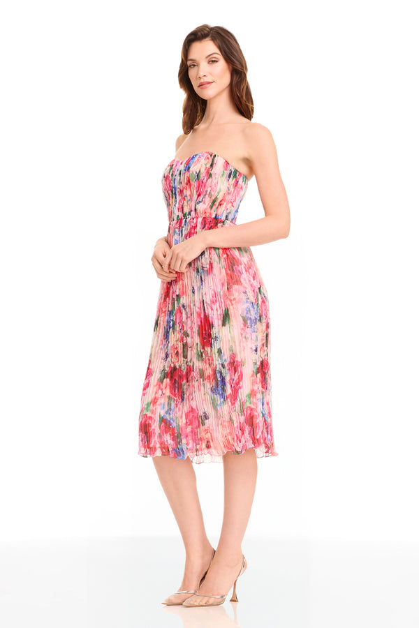 Tovah Dress / PINK ROSE MULTI