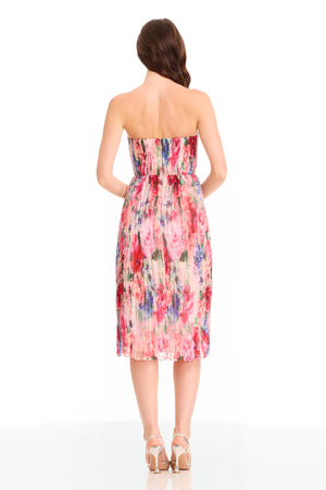 Tovah Dress / PINK ROSE MULTI