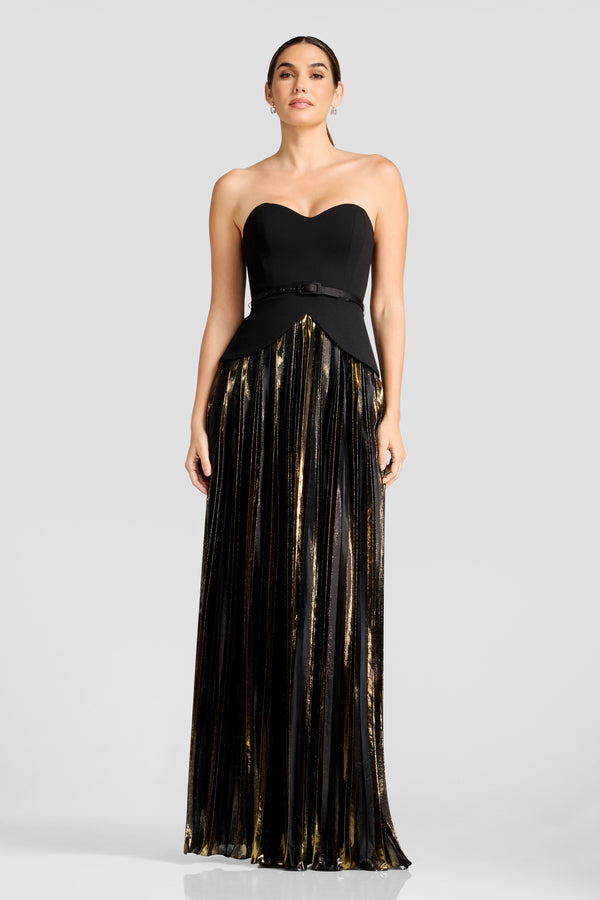 Triston Dress / BLACK MULTI