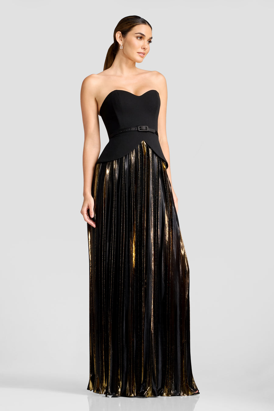 Triston Dress / BLACK MULTI