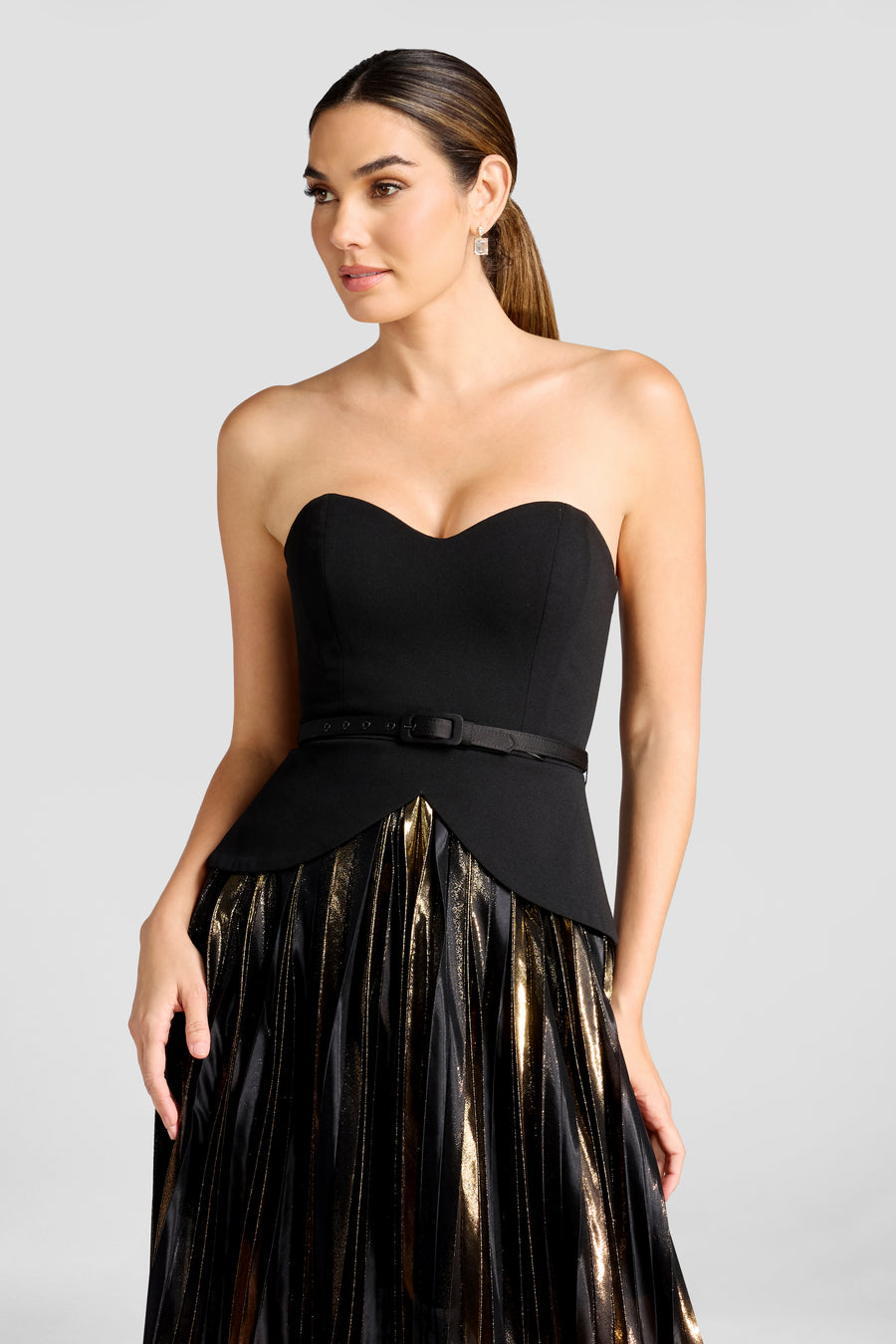 Triston Dress / BLACK MULTI