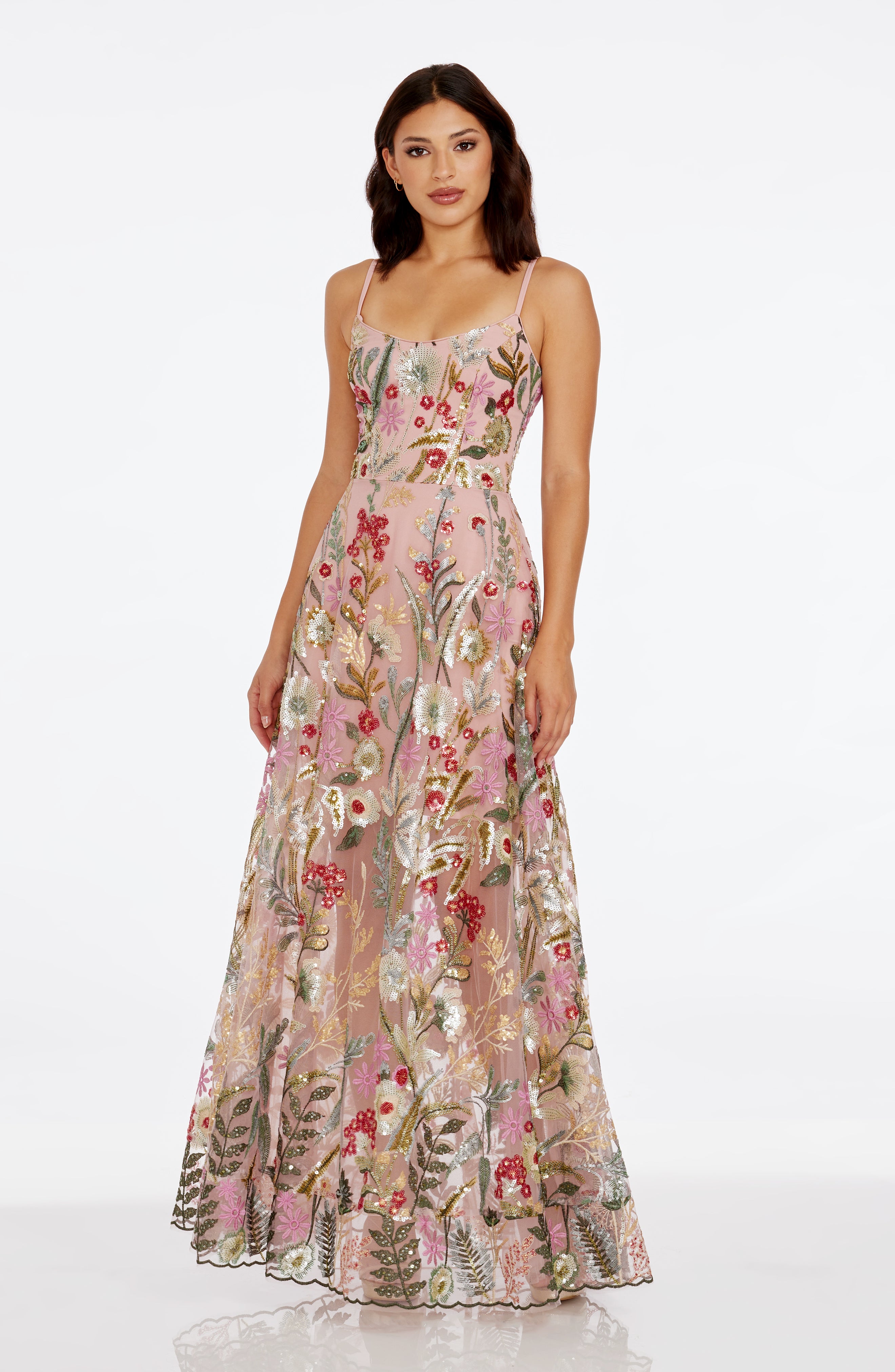 Dress the population pink dress online