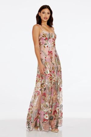 Umalina Dress / BLUSH MULTI