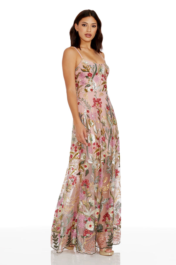Umalina Dress / BLUSH MULTI