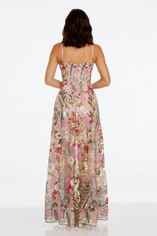Umalina Dress / BLUSH MULTI