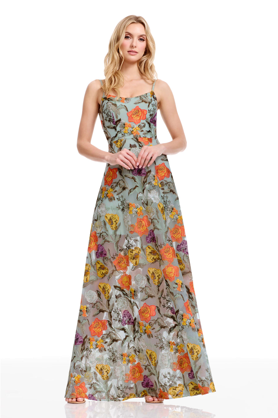 UMALINA DRESS / SAGE MULTI