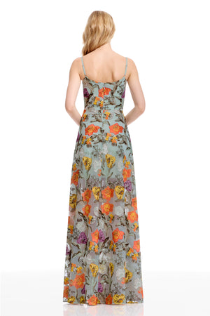 UMALINA DRESS / SAGE MULTI