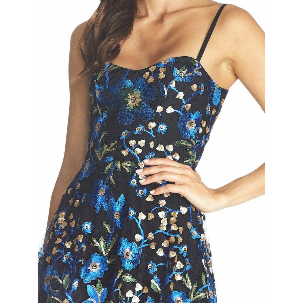 Uma floral embroidered lace dress sale
