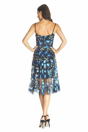 Uma Dress / PEACOCK BLUE
