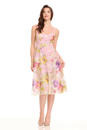 Uma Dress / LILAC MULTI