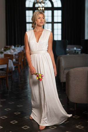 Krista Gown / WHITE