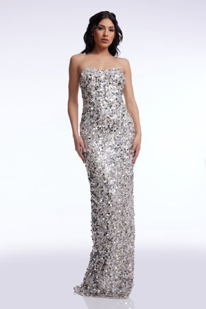 Vada Dress / OFF WHITE MULTI