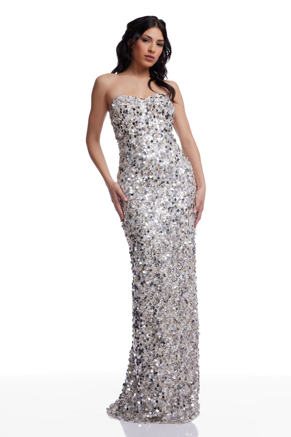 Vada Dress / OFF WHITE MULTI