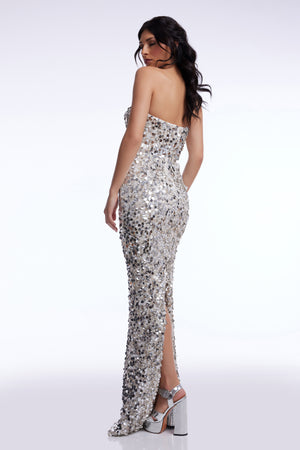 Vada Dress / OFF WHITE MULTI