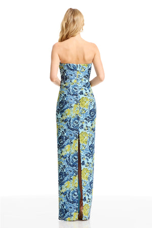 VADA GOWN / SKY MULTI