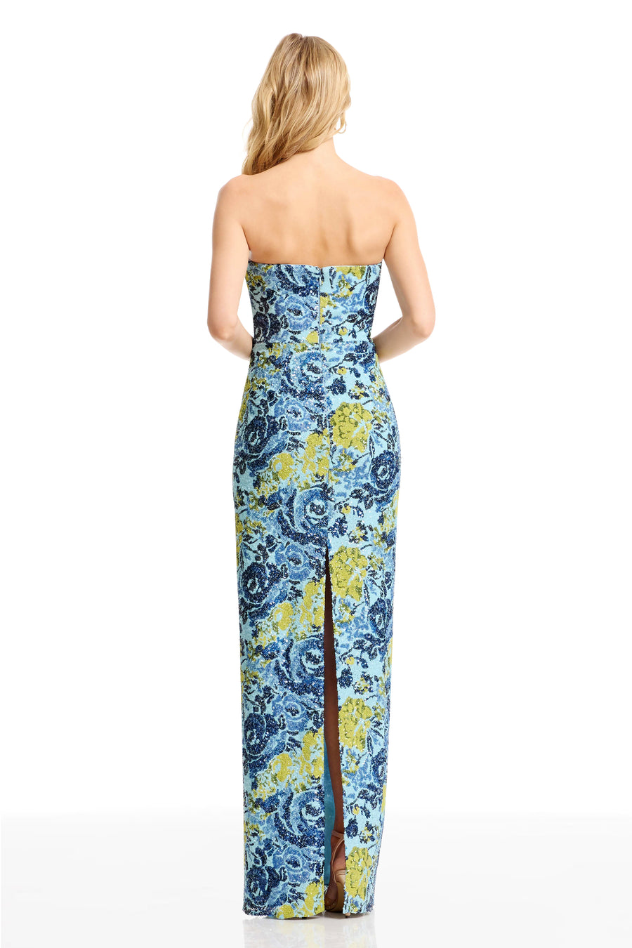 VADA GOWN / SKY MULTI