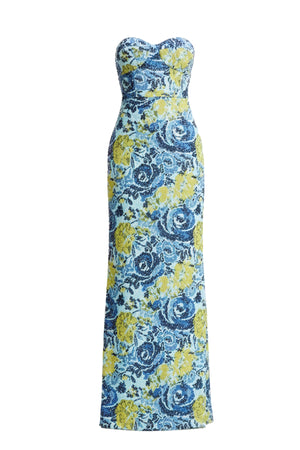 VADA GOWN / SKY MULTI