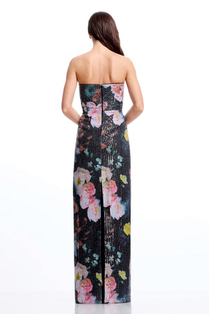 Vada Gown / BLACK MULTI