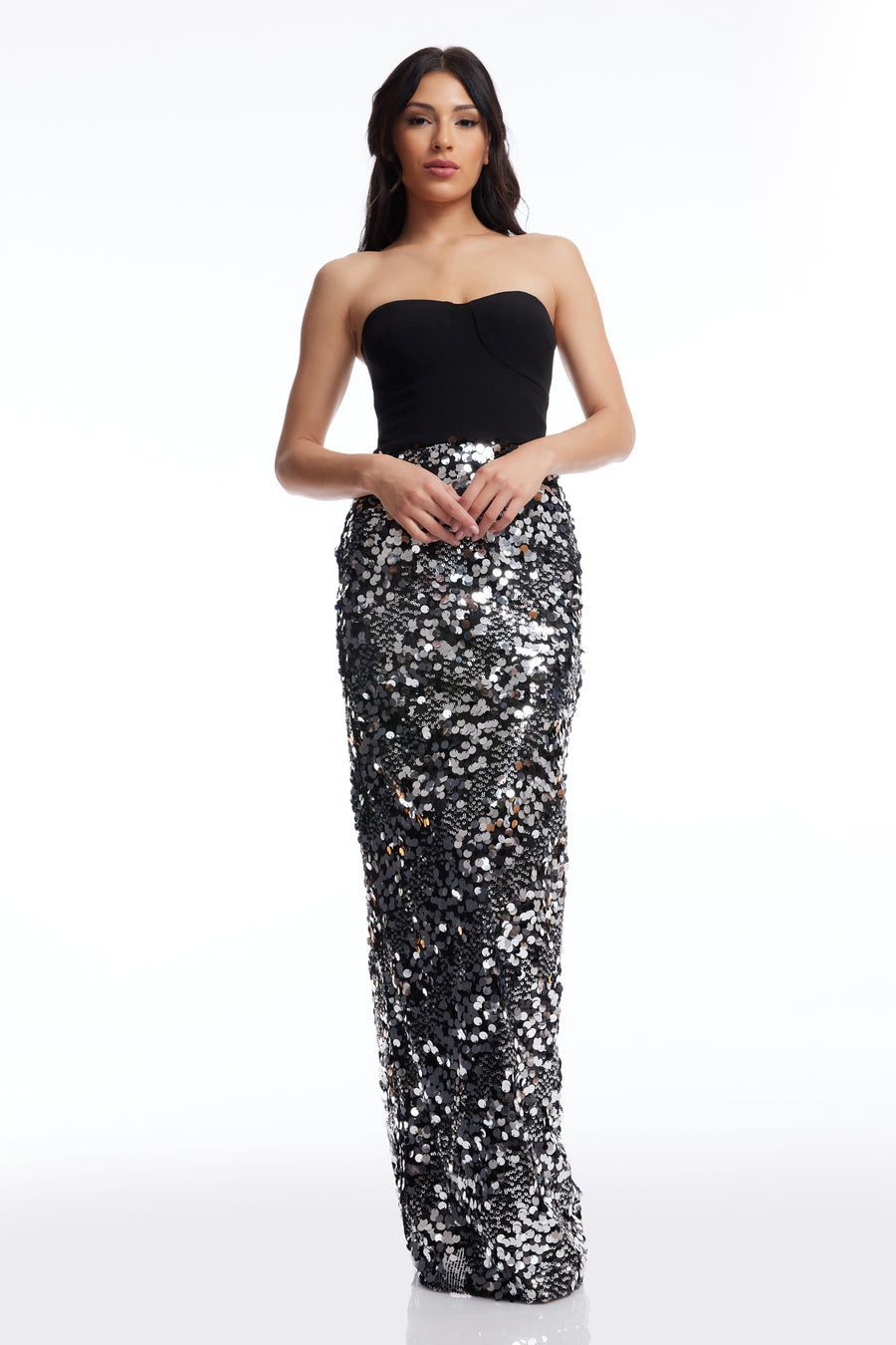 Vada Dress / SILVER MULTI