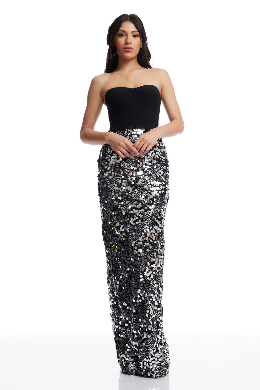 Vada Dress / SILVER MULTI