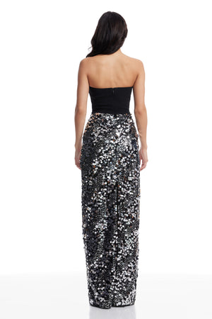 Vada Dress / SILVER MULTI