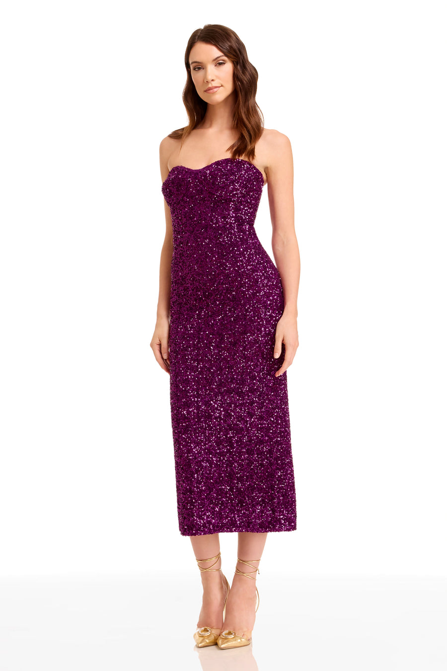VADA DRESS / MAGENTA