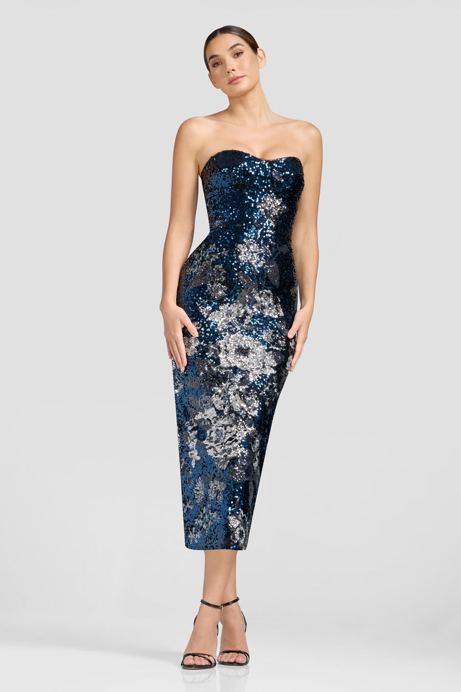 Vada Dress / NAVY MULTI