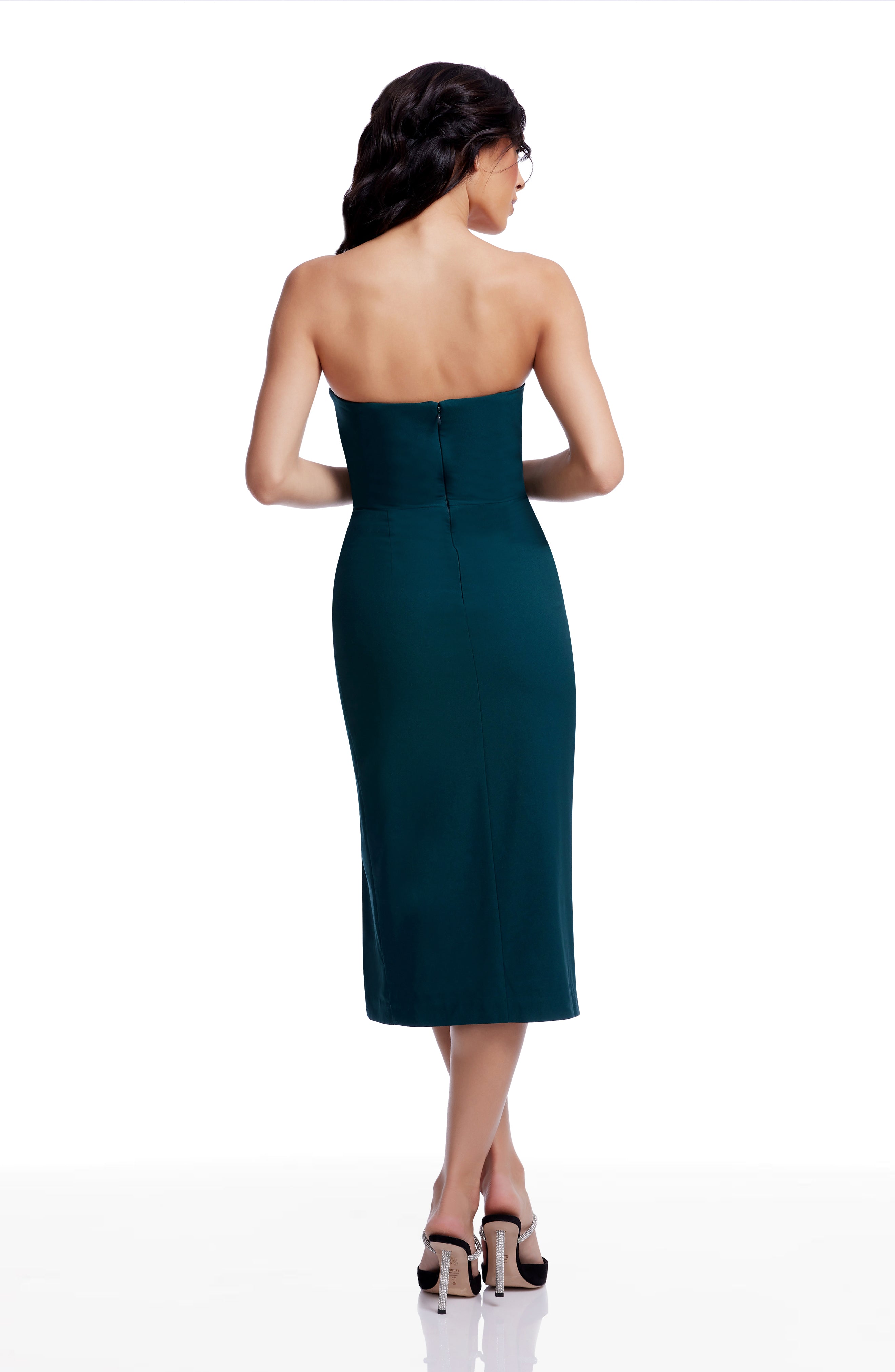 valencia midi dress Dress the Population Women's Valencia Bodycon Midi Dress