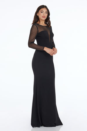 Val Gown / BLACK